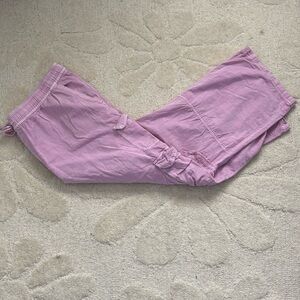 Old Navy Wise Leg Cargo Pants Pink Size XXL